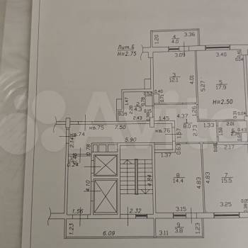 Продается 3-х комнатная квартира, 74 м²