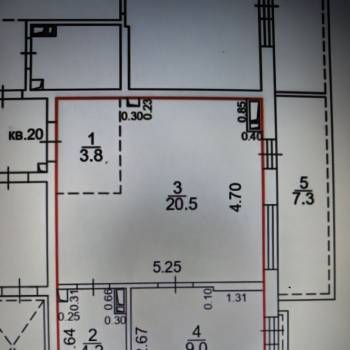 Продается 1-комнатная квартира, 42 м²