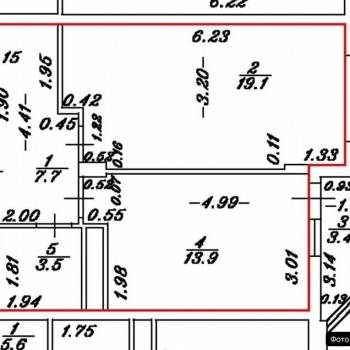 Продается 1-комнатная квартира, 44 м²