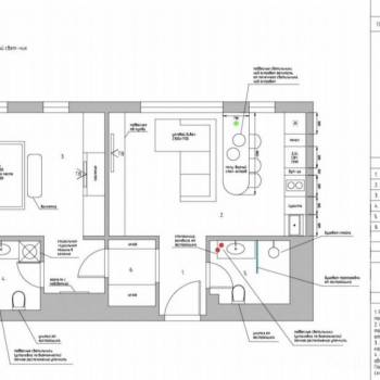 Сдается 1-комнатная квартира, 52,5 м²