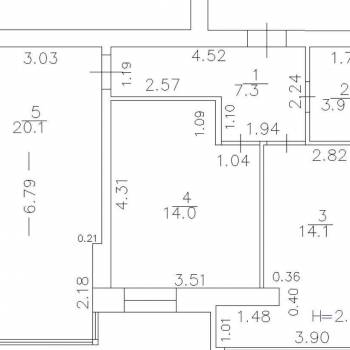 Продается 2-х комнатная квартира, 64 м²