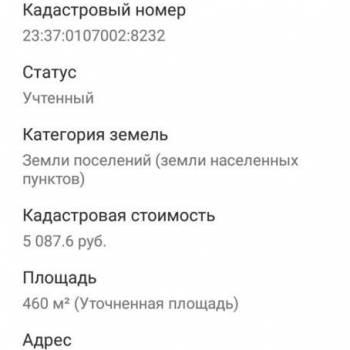 Продается Участок, 460 м²