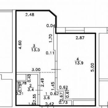 Продается 1-комнатная квартира, 36 м²