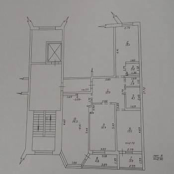 Продается 3-х комнатная квартира, 100 м²