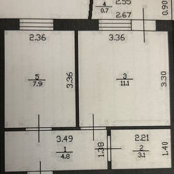 Продается 1-комнатная квартира, 28 м²