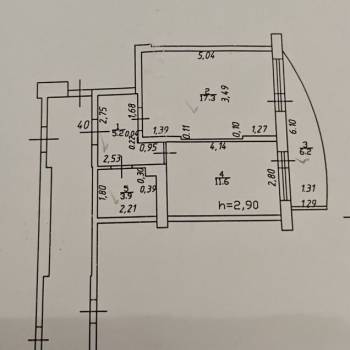 Сдается 1-комнатная квартира, 38 м²