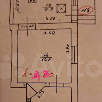 Продается 2-х комнатная квартира, 36,4 м²