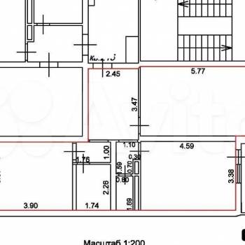 Продается 2-х комнатная квартира, 65,8 м²