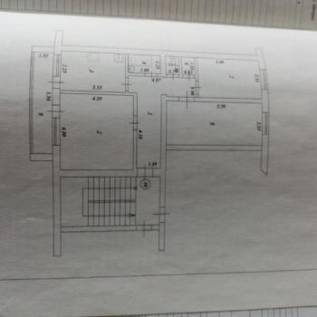 Продается 3-х комнатная квартира, 63,8 м²