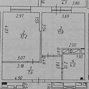 Продается 1-комнатная квартира, 36 м²