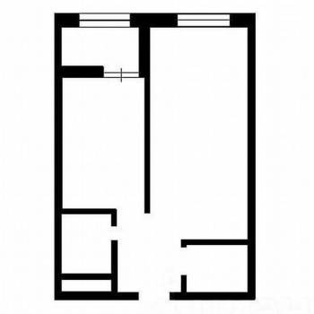 Продается 1-комнатная квартира, 39,9 м²