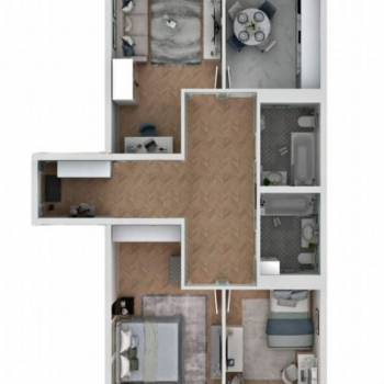 Продается Многокомнатная квартира, 103,1 м²