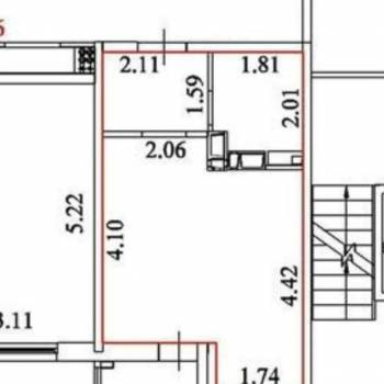 Продается 1-комнатная квартира, 24 м²