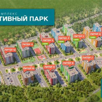 Продается 1-комнатная квартира, 41,2 м²