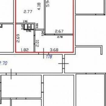 Продается 1-комнатная квартира, 37 м²
