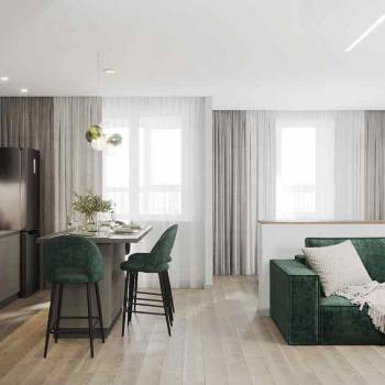 Сдается 1-комнатная квартира, 50 м²