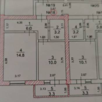 Продается 1-комнатная квартира, 34 м²