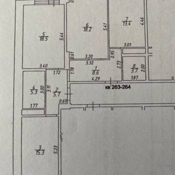 Продается 3-х комнатная квартира, 88,7 м²