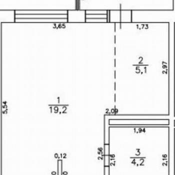 Сдается 1-комнатная квартира, 30 м²