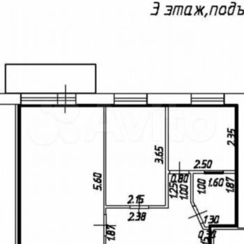 Продается 2-х комнатная квартира, 41 м²