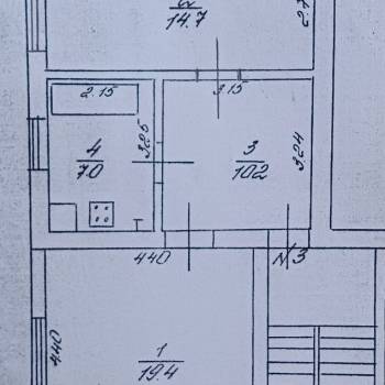 Продается 2-х комнатная квартира, 51,3 м²