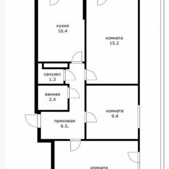 Продается 3-х комнатная квартира, 61,5 м²