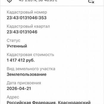Продается Участок, 400 м²