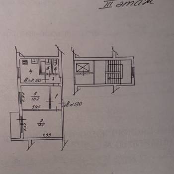 Продается 2-х комнатная квартира, 47,8 м²