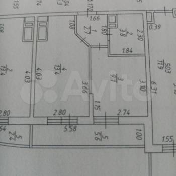 Продается 1-комнатная квартира, 34,6 м²