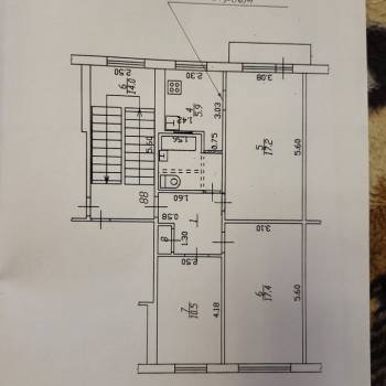 Продается 3-х комнатная квартира, 63 м²