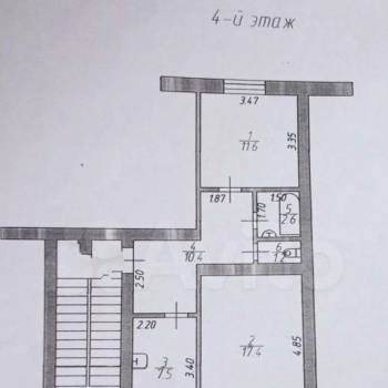 Продается 2-х комнатная квартира, 51 м²