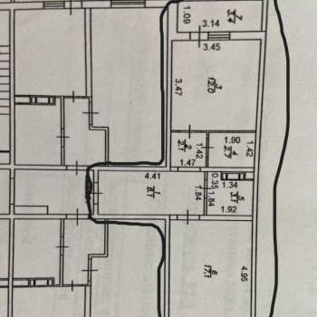 Продается 1-комнатная квартира, 45,1 м²