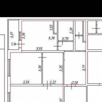 Продается 2-х комнатная квартира, 69,5 м²