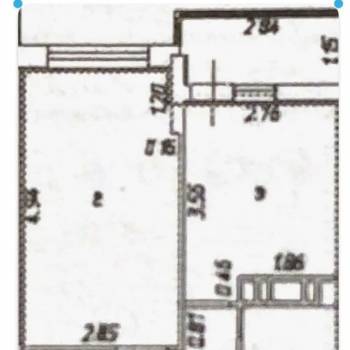 Продается 1-комнатная квартира, 35 м²