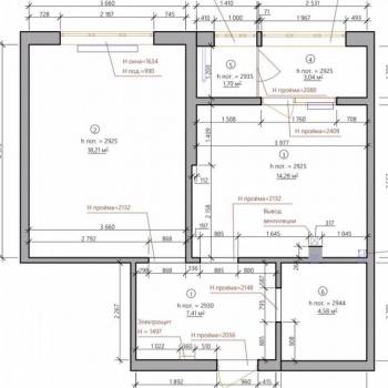 Продается 1-комнатная квартира, 49 м²