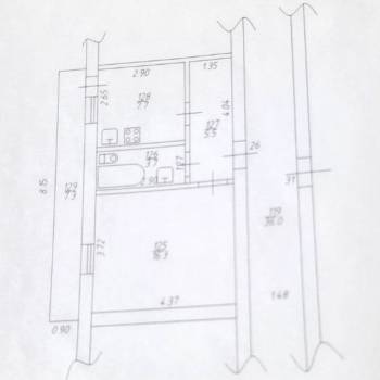 Продается 1-комнатная квартира, 33,2 м²