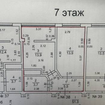 Продается 1-комнатная квартира, 37 м²