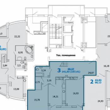 Продается Многокомнатная квартира, 168 м²