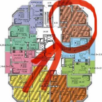 Продается 2-х комнатная квартира, 51,7 м²