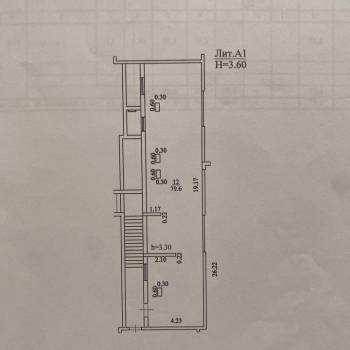 Продается Нежилое помещение, 80 м²