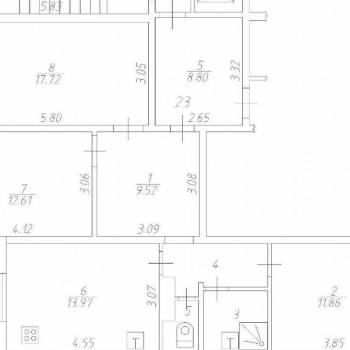 Продается 3-х комнатная квартира, 77,7 м²