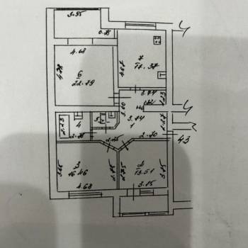 Продается 3-х комнатная квартира, 102 м²