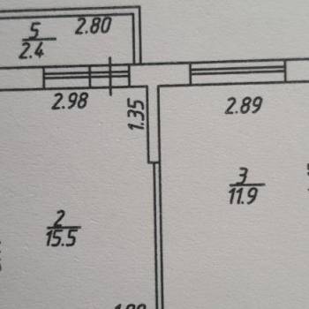Сдается 1-комнатная квартира, 35,4 м²