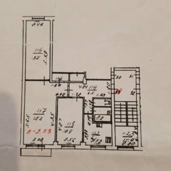 Продается 3-х комнатная квартира, 61 м²