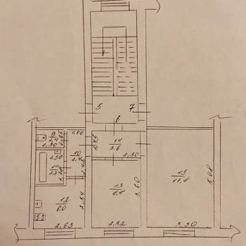 Продается 2-х комнатная квартира, 42,7 м²