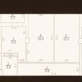 Продается 2-х комнатная квартира, 53,9 м²