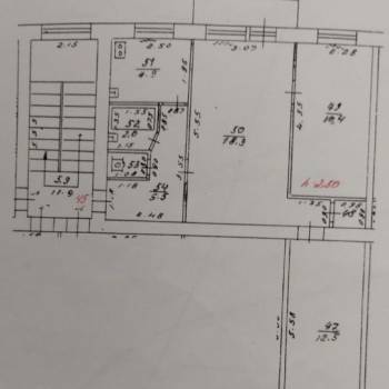 Продается 3-х комнатная квартира, 56,2 м²