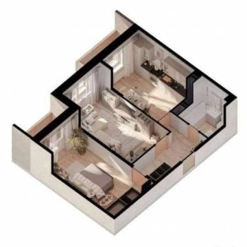 Продается 2-х комнатная квартира, 52,9 м²