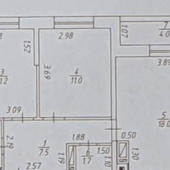Продается 2-х комнатная квартира, 56,7 м²