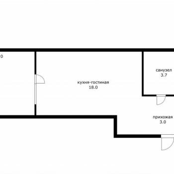 Сдается 1-комнатная квартира, 30 м²